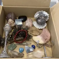 天然石まとめ売り《約2.7kg以上》原石・球体・ブレスレット／コレクション整理