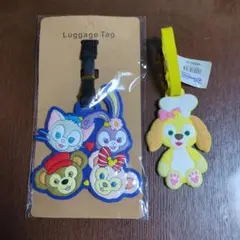 ダッフィー＆フレンズ トラベリングタグ 2点セット