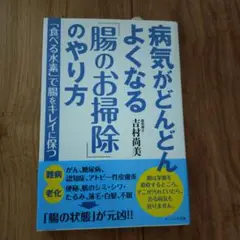 増補版　病気がどんどんよくなる腸のお掃除のやり方　星子直美著