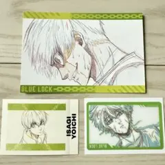 【潔世一】ブルーロック展 エゴ展アニメ原画ポストカード ぱしゃこれ クリアシート
