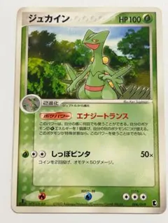 希少】ジュカイン PROMO PCG-Pプロモカード 119/PCG-P - メルカリ