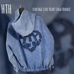 新品タグ付きHTH glitter like Heart Logo セットアップ heart logo zip hoodie – YZ