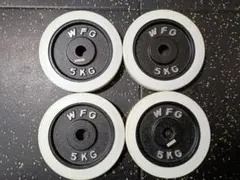 WFG ダンベルプレート 5kg 4枚セット ワイルドフィット - メルカリ