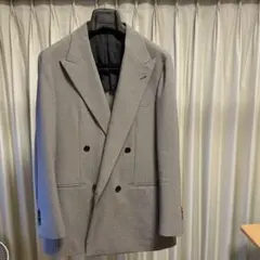 グレー テーラードジャケット