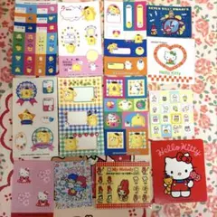 平成レトロ♡シール♡サンリオ♡キティちゃん♡マイメロ♡キキララ♡ポムポムプリン