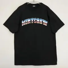 【未使用に近い★人気アーチロゴ】MINTCREW Tシャツ★ブラックミントクルー