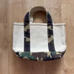 L.L.Bean★ボート・アンド・トート★ミニ カモフラ迷彩★廃盤品