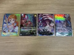ワンピースカード　パラレル4枚まとめ売り