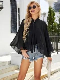 ジャケット ポンチョ