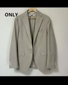 ONLYオンリー　ベージュ ビジネスジャケット　テーラード