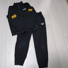 PUMA ジャージセット ブラック
