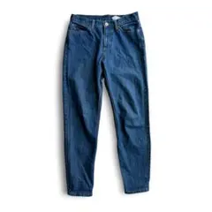 PARICI デニムパンツ S ブルー テーパード カツラギ コットンのサムネイル