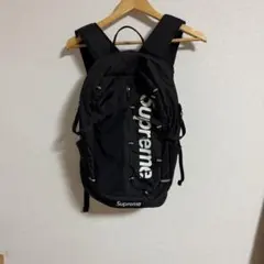 Supreme 17ss ブラックバックパック