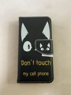 手帳型iPhone11 pro ケース 黒猫デザイン　新品