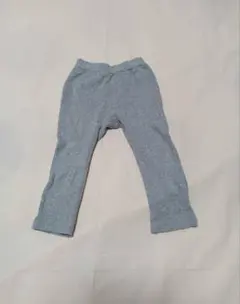 【中古品】西松屋　ライトグレー長パンツ　伸縮性抜群　子供服　サイズ95 男女兼用