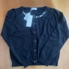 新品　タグ付き　LODISPOTTO カーディガン　M サイズ38 ブラック