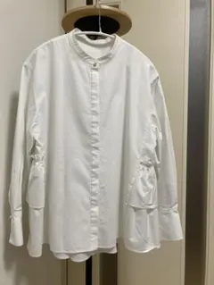 NOLLEY'S Sophi ペプラムシャツブラウス