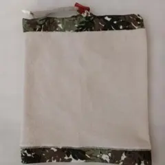 ポーラテック、ノースフェイス ネックウォーマー フリース迷彩 キャップ