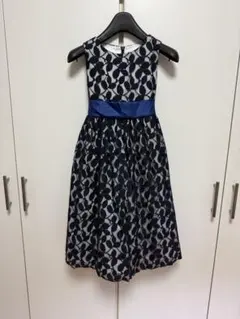 arisana フレアドレス 130 ネイビー/ブラック