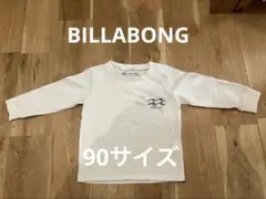 BILLABONG ホワイト 長袖カットソー　90サイズ