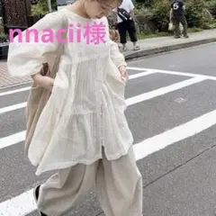 Samansa Mos2 訳あり レースティアードチュニック ゆったり 綿 羽織