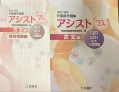 過程の演習 新国語問題集 アシスト第23集古文編2022-2024 私大