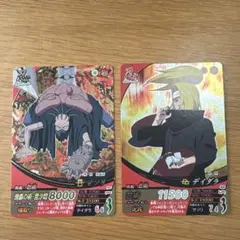 ナルト疾風伝カード サソリ&デイダラ 忍伝-074 - メルカリ