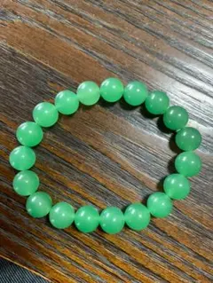 グリーンビーズブレスレット　ストーンマーケット