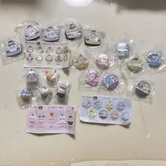 ちいかわ　くら寿司　びっくらポン フィギュア 缶バッジ マグネット フルコンプ