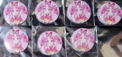 名探偵プリキュア 缶バッジ クッキー缶バッジ セット キュアミスティック 7個