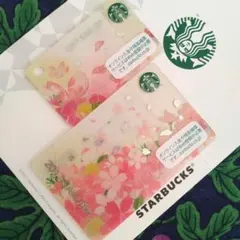 【美品】2017 さくら スターバックス ミニスタバカード pin未削り