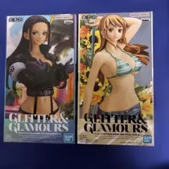 ワンピース GLITTER&GLAMOURS フィギュアセット　ナミ　ロビン