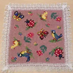 新品タグ付き 近沢レース × フェイラー ハンカチ ハイジ