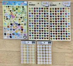 【新品】シールおすそ分け　ニコちゃん　キラキラ　ねこ　ぷにぷに　ぷっくりのサムネイル