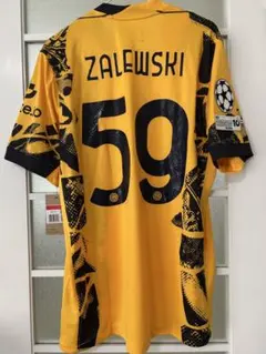 インテル 2025 CL決勝仕様　3rdユニフォーム ZALEWSKI 59 インテル 2025 CL決勝仕様 3rdユニフォーム ZALEWSKI 59 - メルカリ