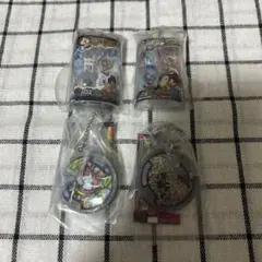 妖怪ウォッチ　ミニチュアパッケージコレクション　4種　コンプリート　ガチャガチャ