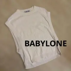 BABYLONE アイボリー ノースリーブ トップスのサムネイル