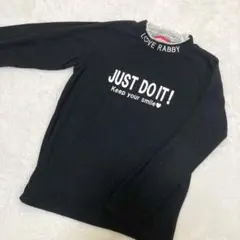 LOVE RABBY カットソー　トップス　ブラック　160 タートル