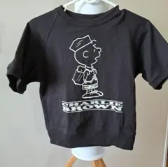PEANUTS チャーリー・ブラウン スウェットTシャツ 120