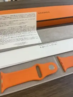 ヒロミ様　Apple Watch エルメス　オレンジ　スポーツバンド　ラバー ヒロミ様 Apple Watch エルメス オレンジ スポーツバンド ラバー