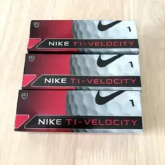 未使用　NIKE TI-VELOCITY ゴルフボール 9個のサムネイル