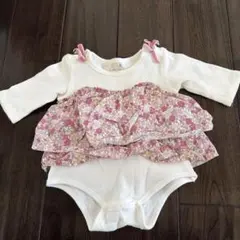 petit main プティマイン ドッキングワンピース チェック 【80cm】