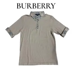 【美品】BURBERRY GOLF ポロシャツ　ノバチェック サイズL