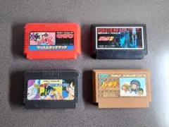 ファミコンカセット４点セットのサムネイル