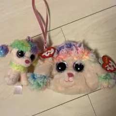 Ty ぬいぐるみ ポーチ　トイプードル　セットのサムネイル
