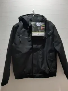 ダブルフラップ防水防寒ブルゾン　ワークマン　ブラック　Lサイズ