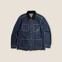 00’s USA NAUTICA バットダイ　デニムカバーオールのサムネイル