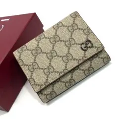 送料込み！ 未使用品 GUCCI コンパクトウォレット 箱付き 286 - メルカリ