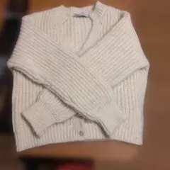 ZARA　　　カーディガン生成り