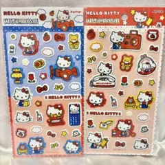 週末限定割！！【ハローキティ】ぷっくり立体シール✨2枚セット✨